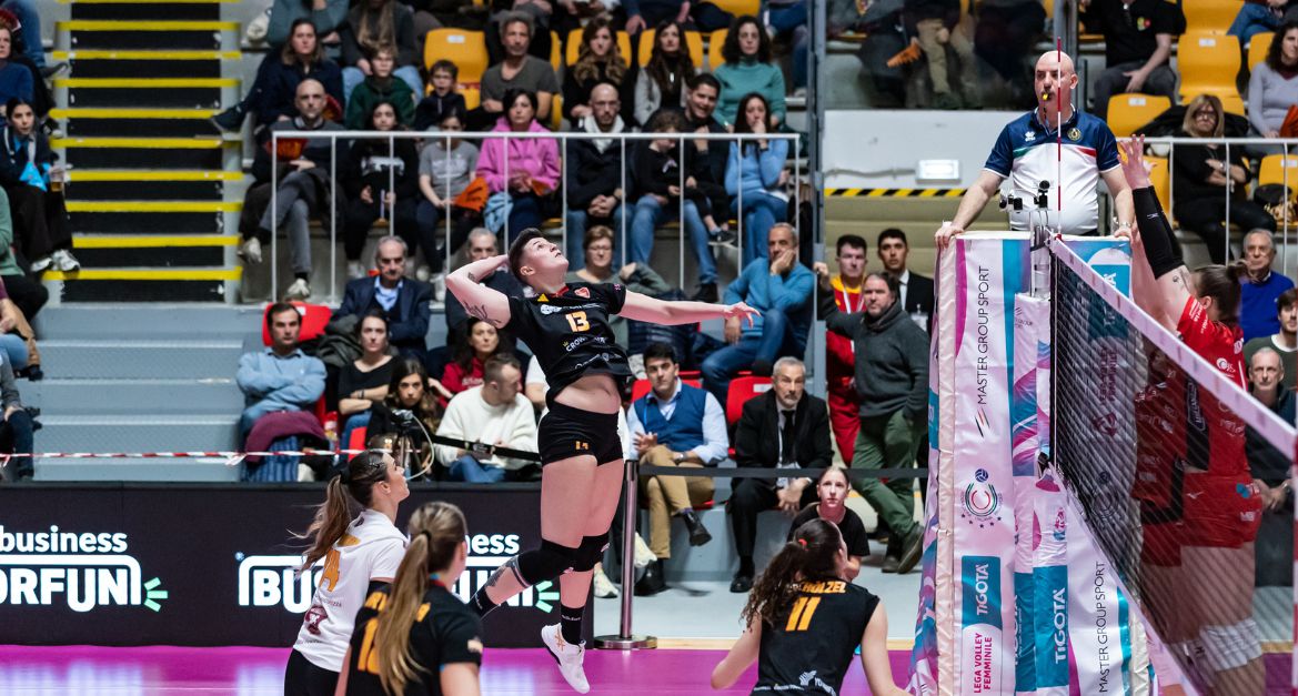 SMI Roma Volley - Bartoccini-Mc Restauri Perugia 2-3